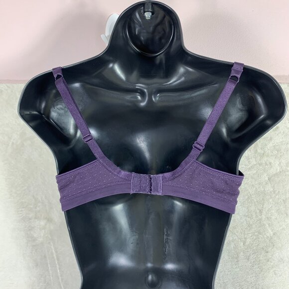 Chantelle Elegant Purple Embroidered Bra by Chantelle size 32D - Picture 14 of 16